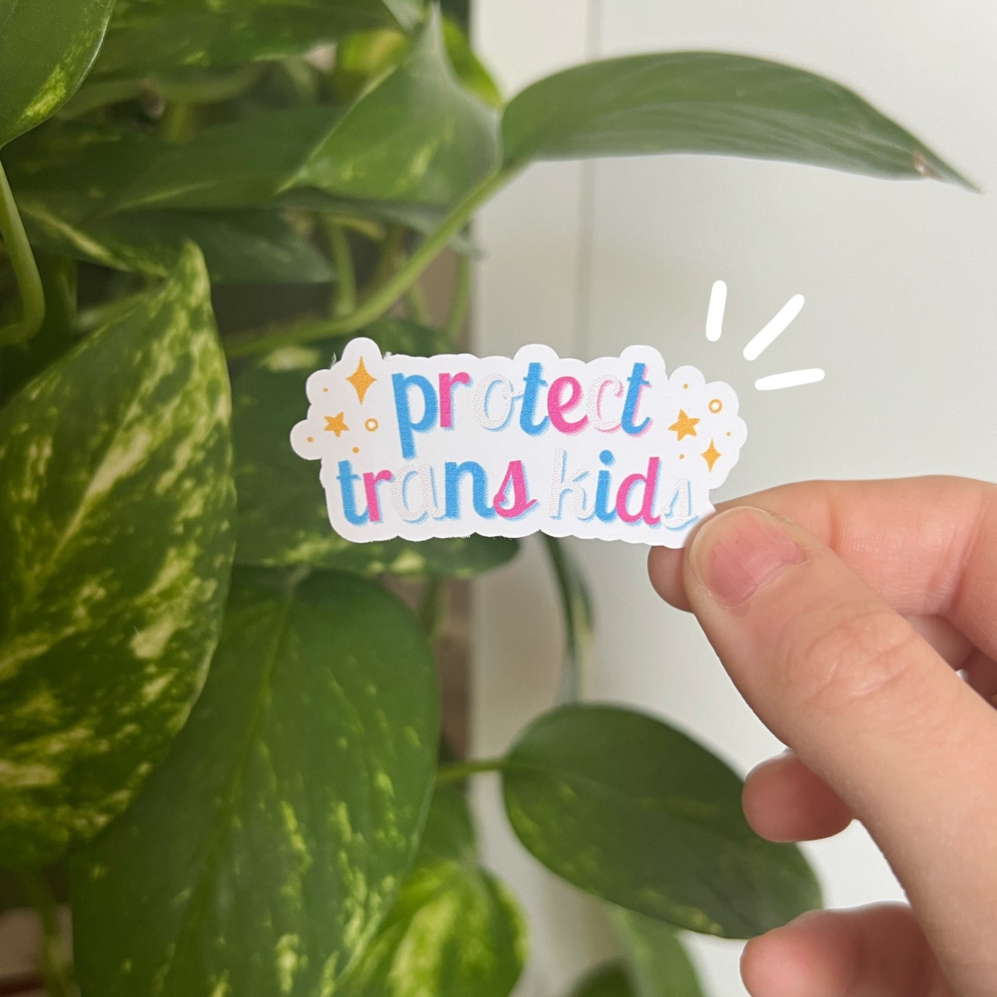 Protect Queer/Trans Kids Sticker