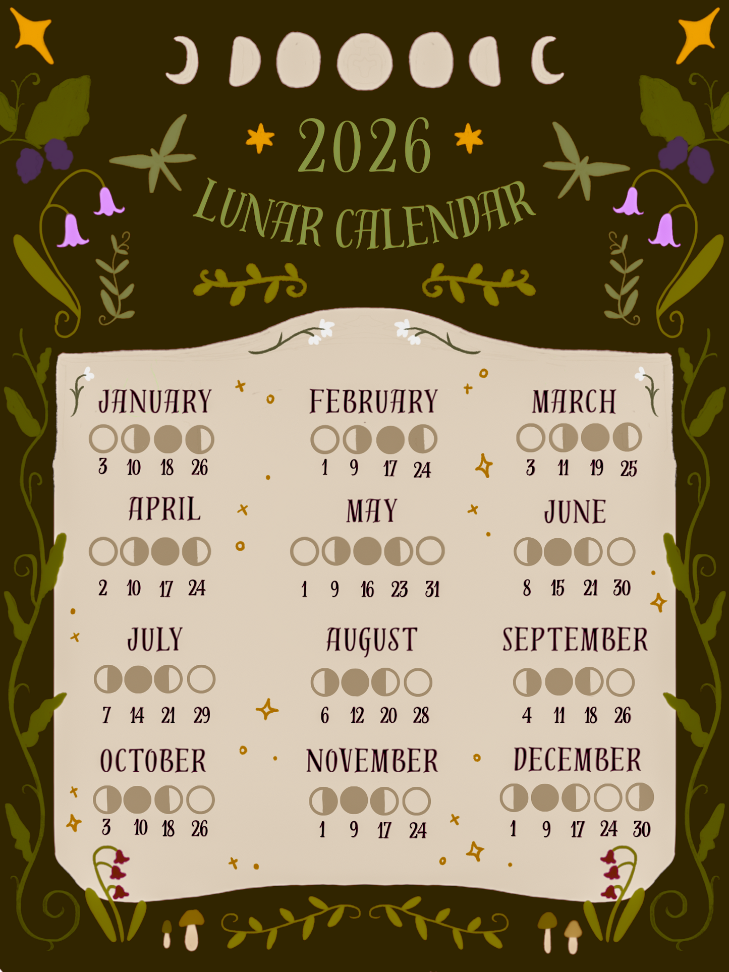 2026 Lunar Calendar