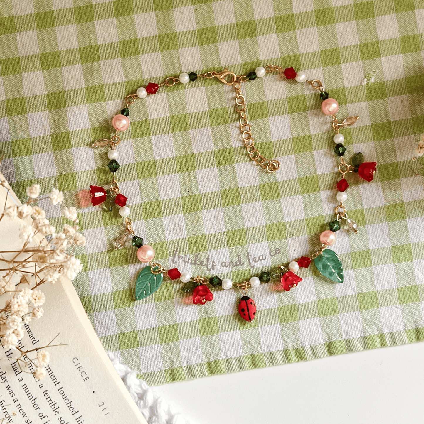 Ladybug Charm Necklace