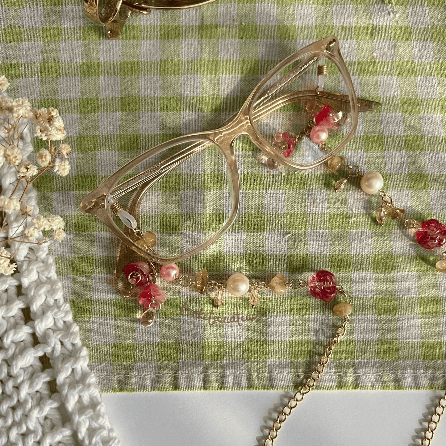 Blossoming Bud Glasses Chains