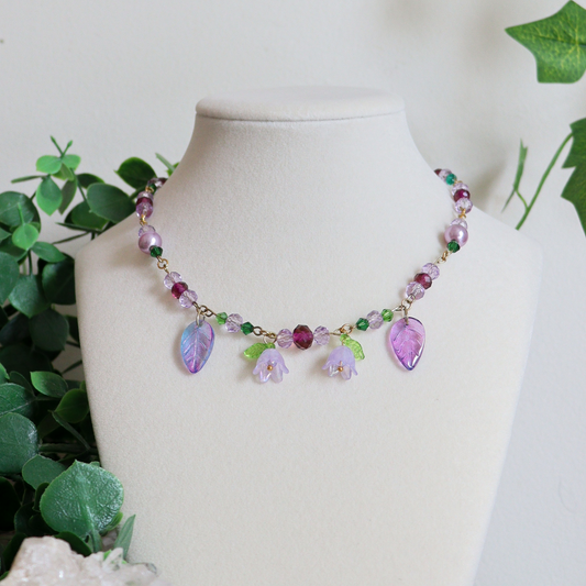 Lilac Pixie Necklace