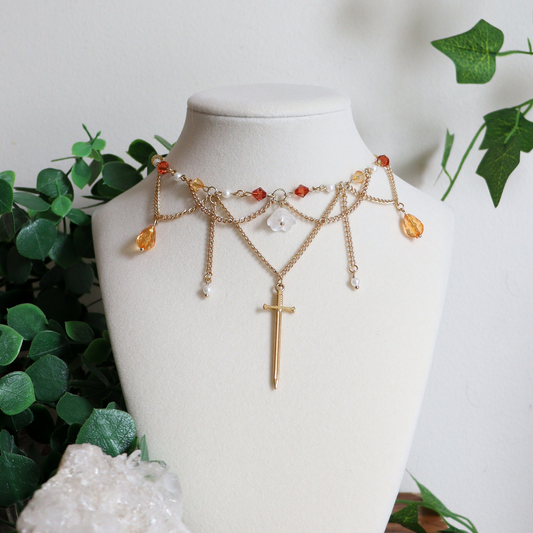 Flame Knight Necklace