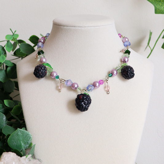 Blackberry Brambles Necklace