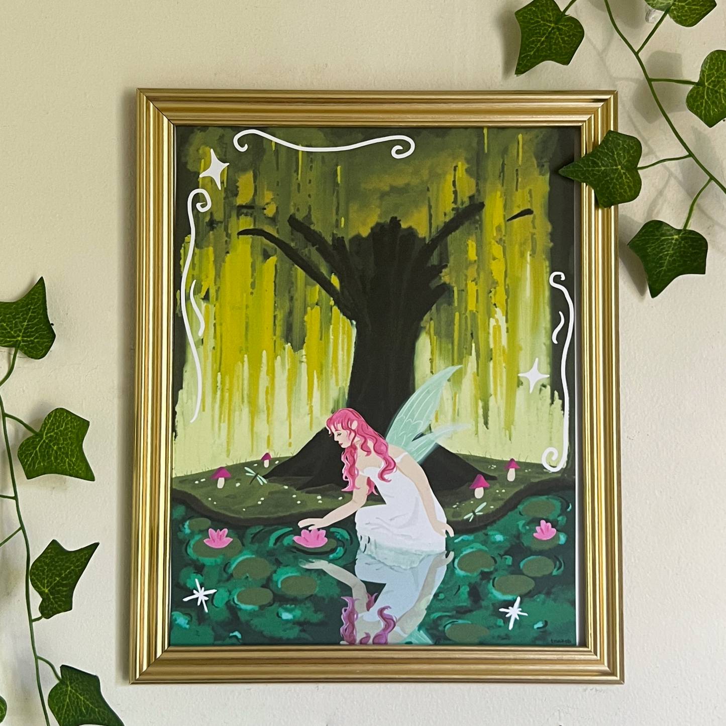 "Enchanted Willow" Art Print