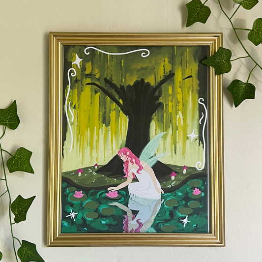 "Enchanted Willow" Art Print