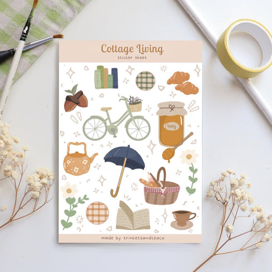 Cottage Living Sticker Sheet