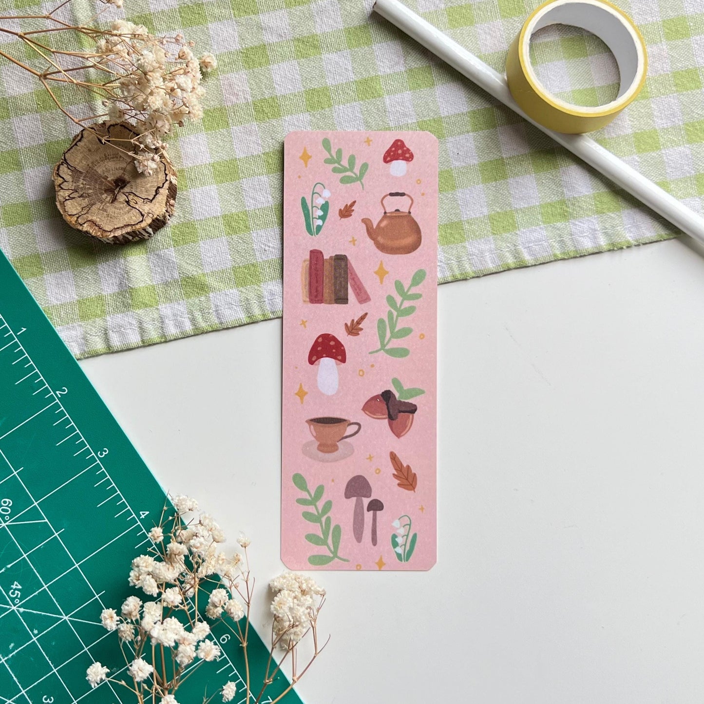 Cozy Fall Bookmark