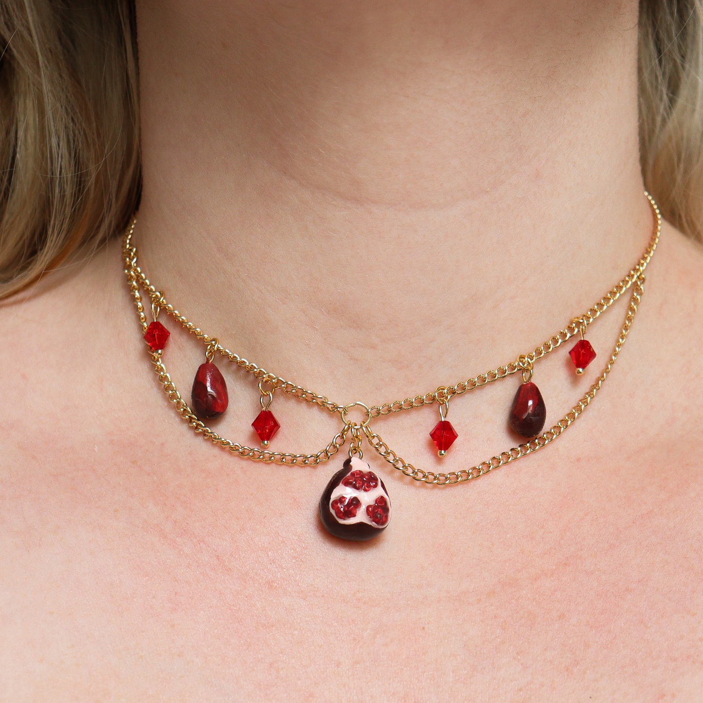 Pomegranate Necklace