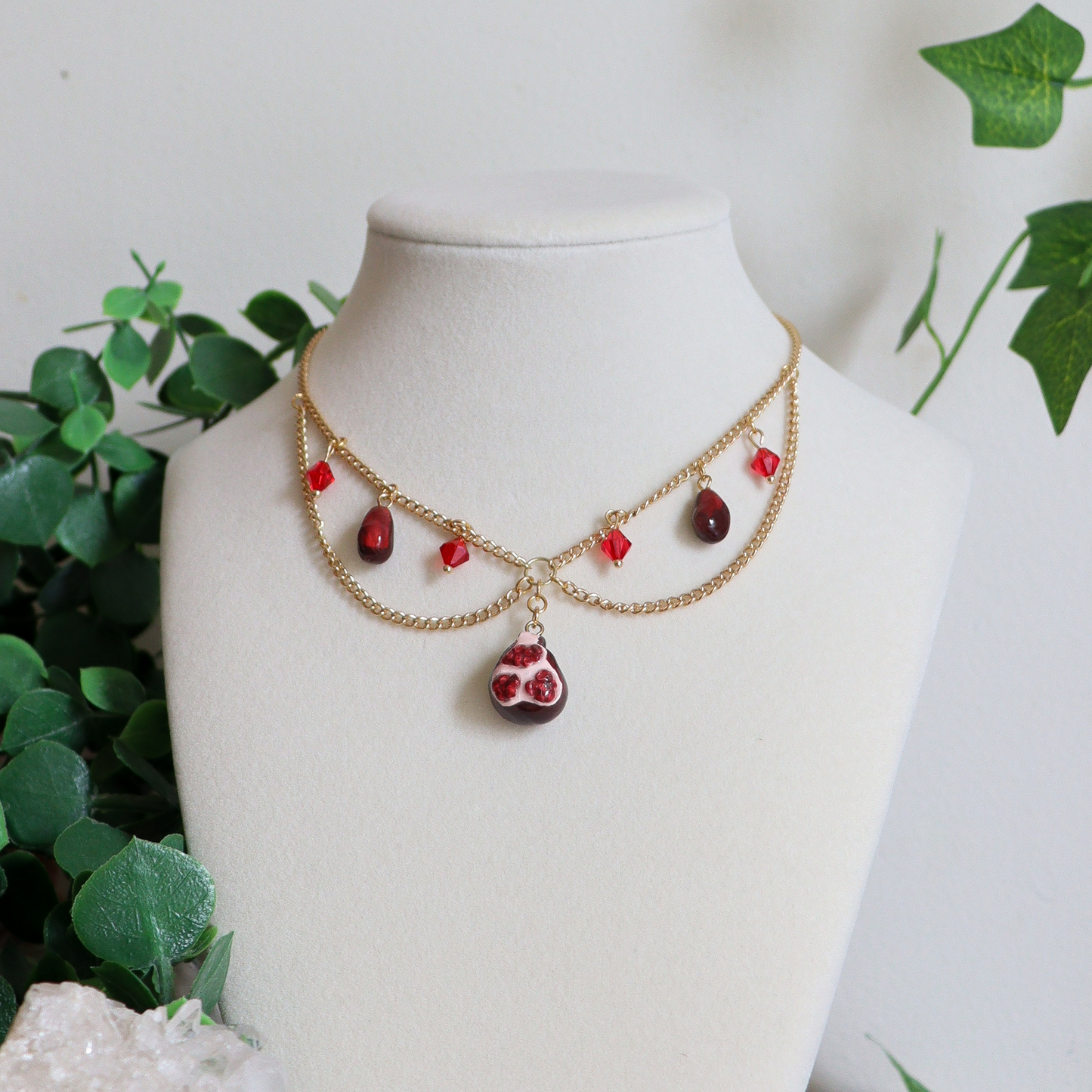 Pomegranate Necklace