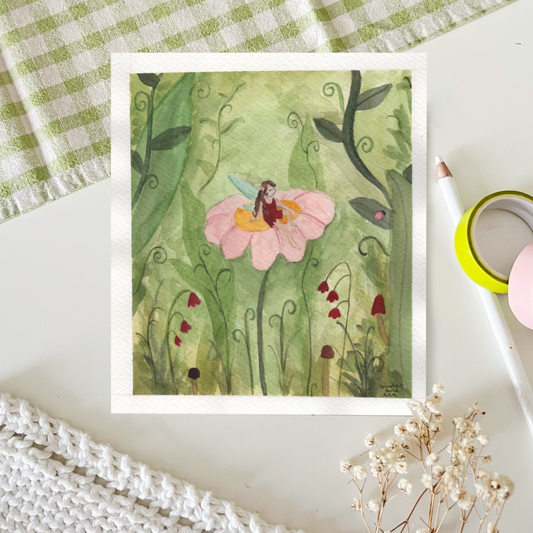 "The Meadow's Serenity" Art Print