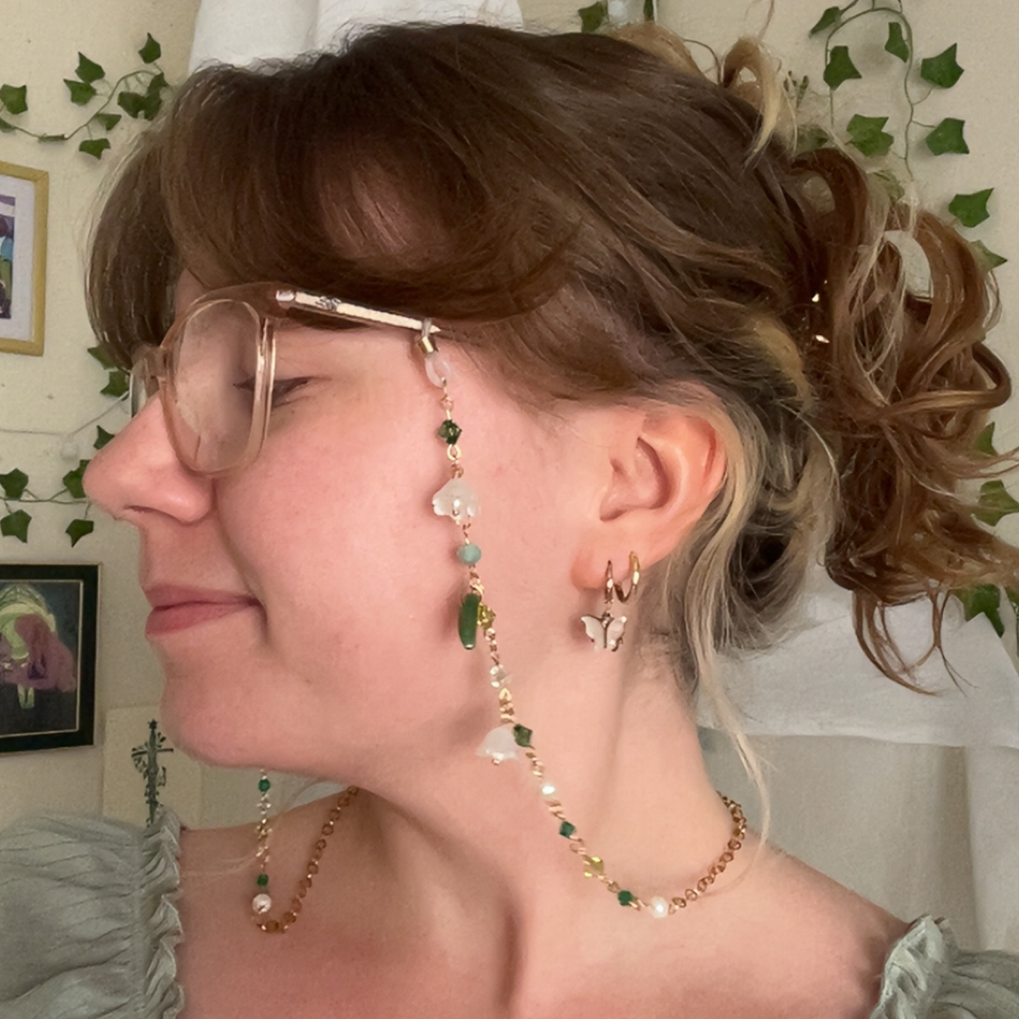 Lily of the Valley Glasses Chains