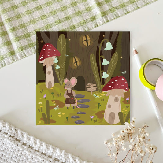 Magical Forest Art Print