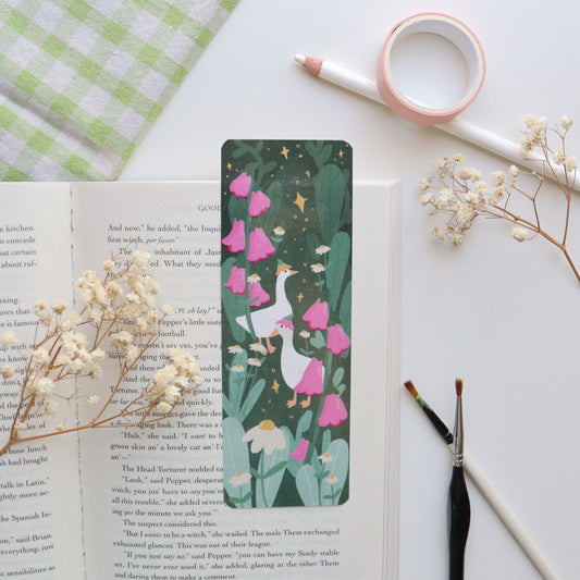 Duck Garden Bookmark