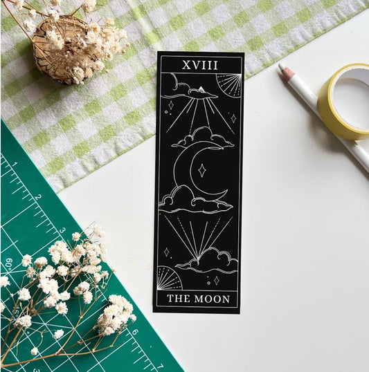 The Moon Tarot Bookmark