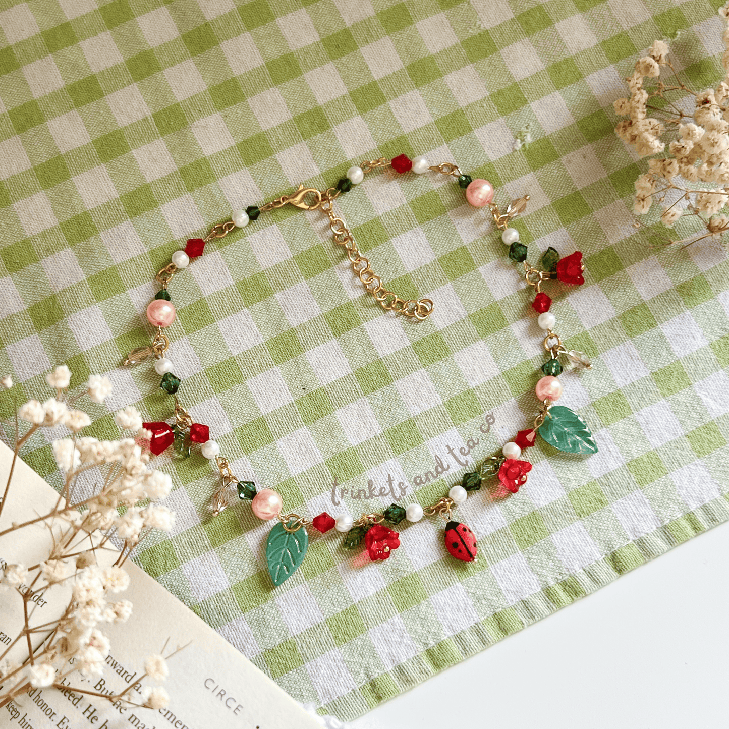 Ladybug Charm Necklace