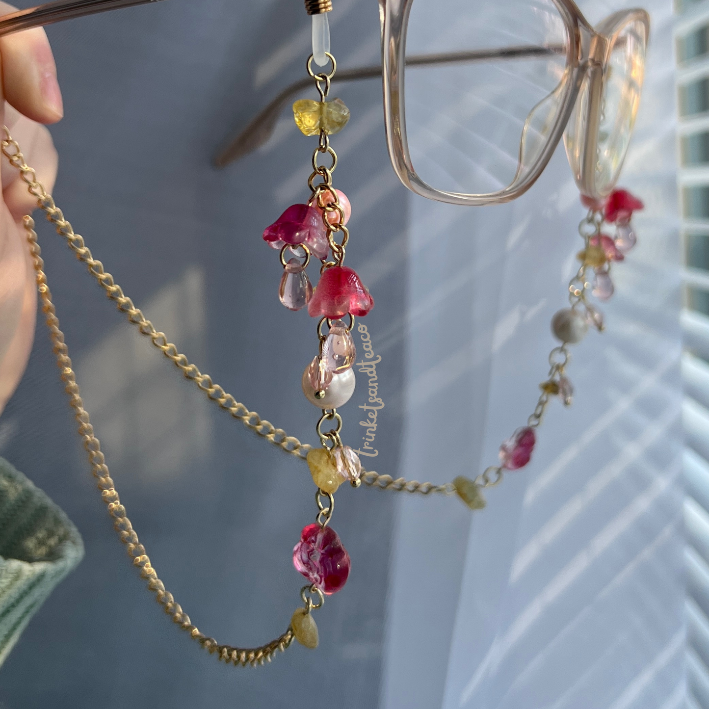 Blossoming Bud Glasses Chains