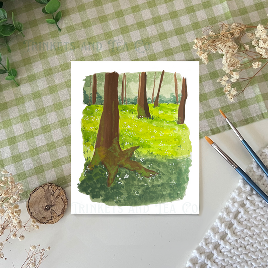 "Mossy Glade" Art Print