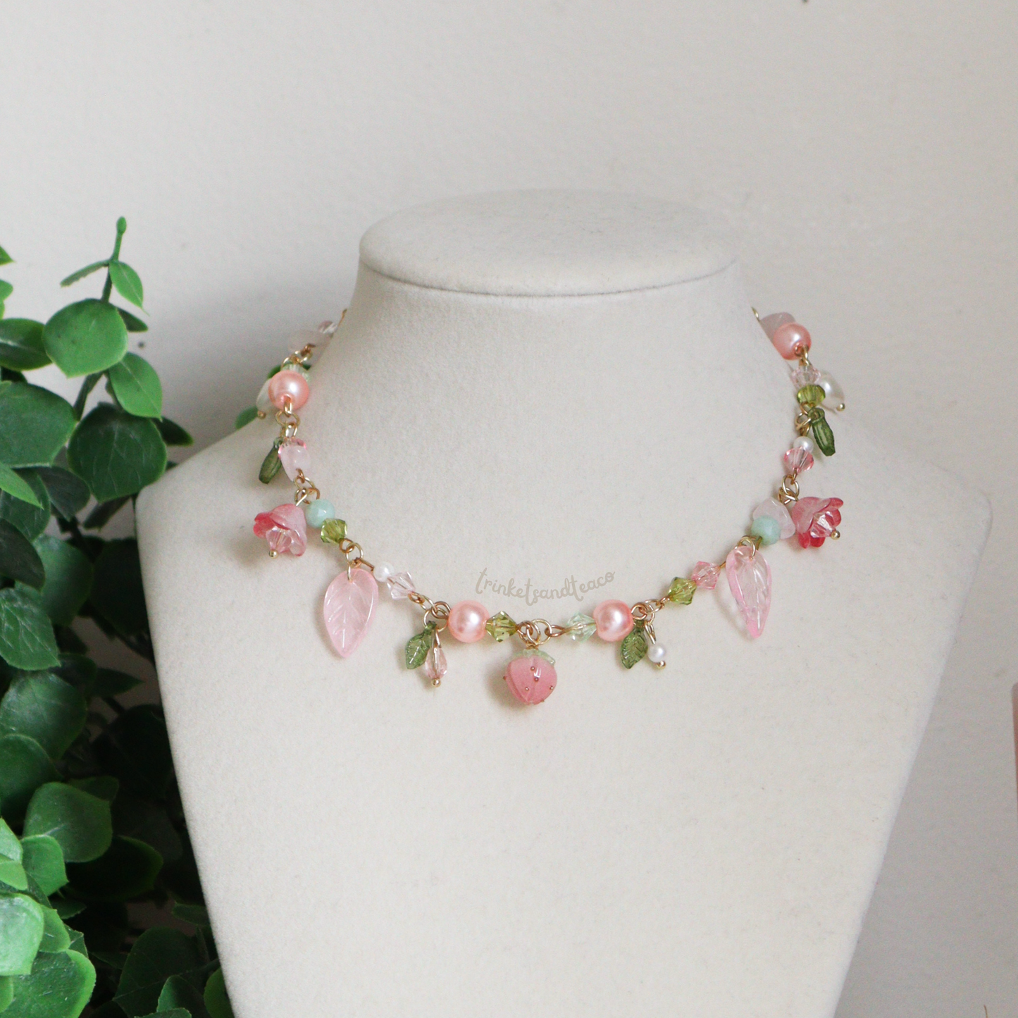 Blooming in Pink Necklace