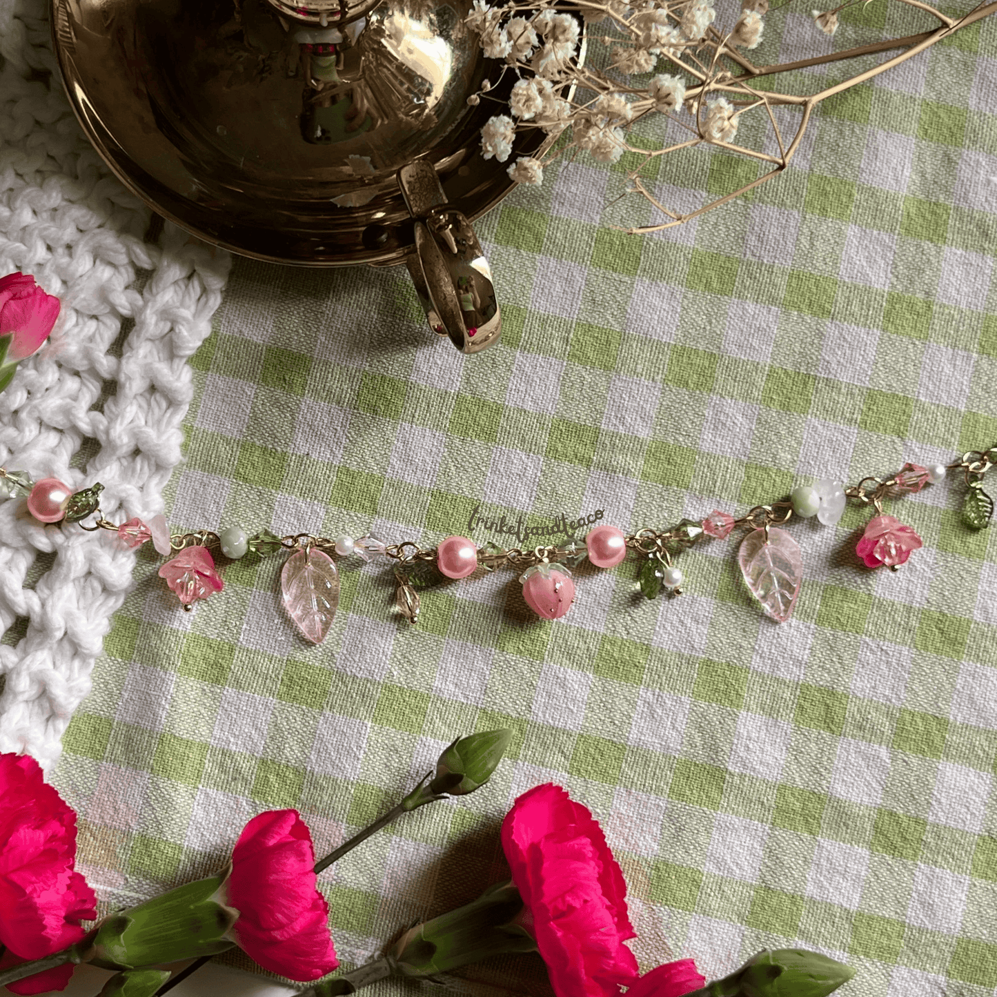 Blooming in Pink Necklace